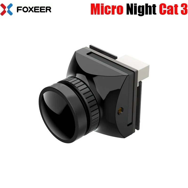 Foxeer Micro Night Cat 3 1200TVL 0.00001lux IR Sensitive Night Vision FPV Camera 850nm IR Light For RC FPV Racing Drone