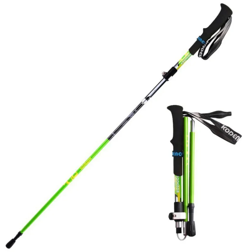 

Hiking Pole Carbon Outdoor Carbon Fiber Folding Light Climbing Telescopic Tour Trekking Cross Country Crutch Hand Stick a Piece