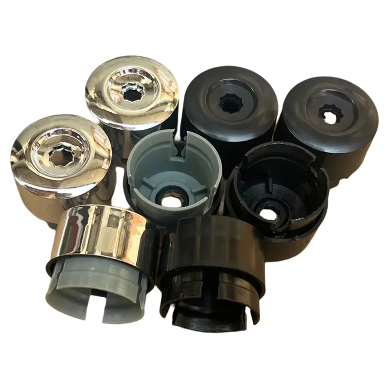 20Pcs Wheel Nut Bolt Head Covers Caps 19mm Black + Tool For VW Transporter T5 T6 2003 2004 2005 2006 2007 2008-2020 Car
