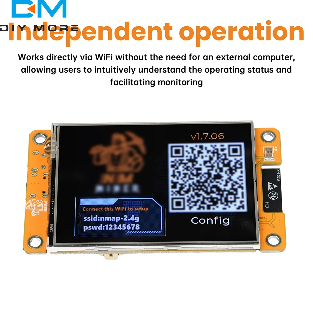 ESP32-DROOM placa de desenvolvimento de display oled de 2.8 polegadas ESP32-2432S028 placa de desenvolvimento adequada para cálculo de taxa hash tipo c