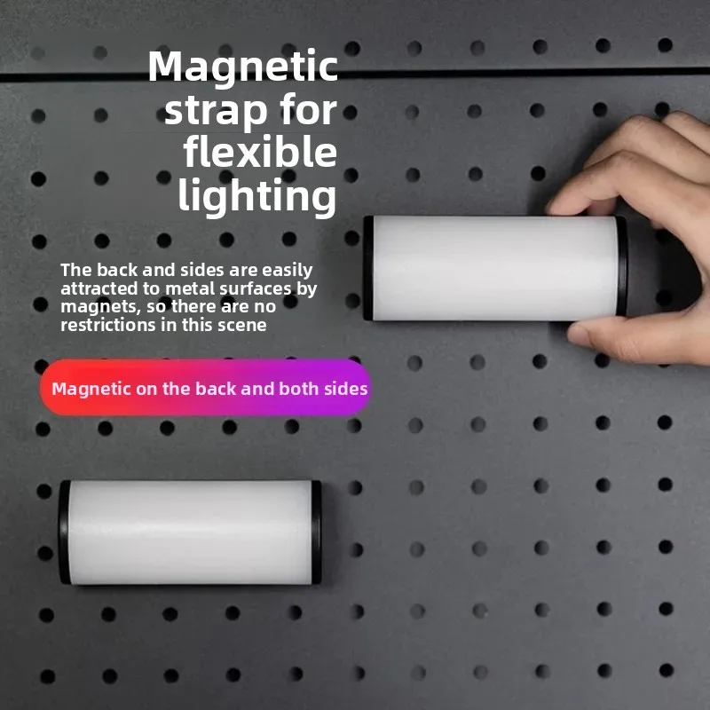 2026 Magnetic RGB Handheld Light Stick Full Color Soft Fill Lamp for Portrait Vlog Outdoor Atmosphere Shooting