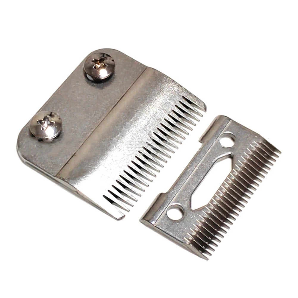 For Babyliss BAB870/BAB825 Hair Clipper Trimmer Replacement Cutter Head Barber Hair Knife Head Blades-Silver