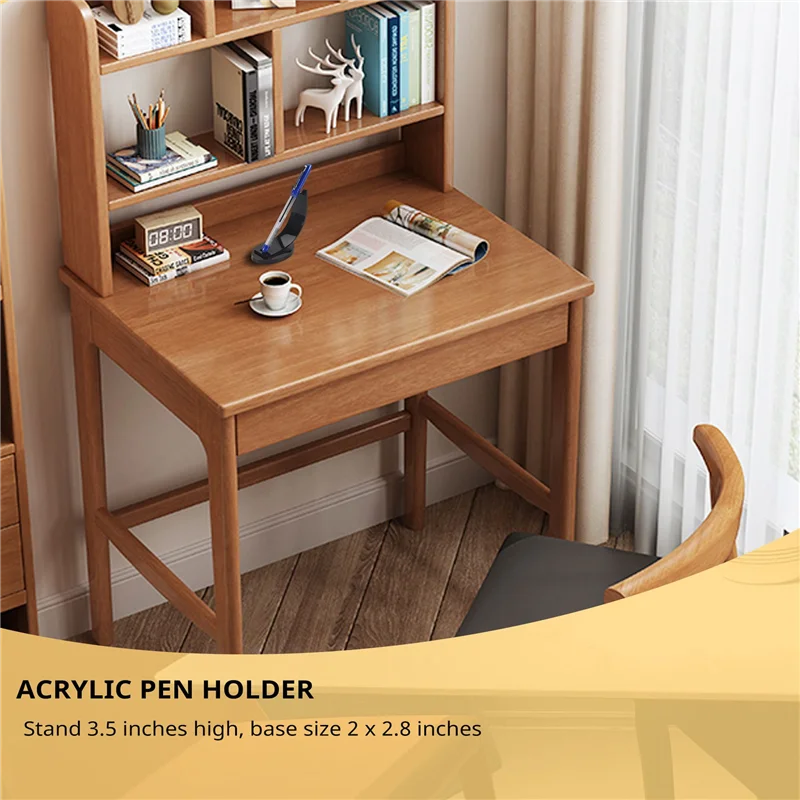 

Acrylic Electronic Pen Holder Pencil Display Stand Fountain Pen Ballpoint Pen Clear Stand Display Rack Pen Organizer