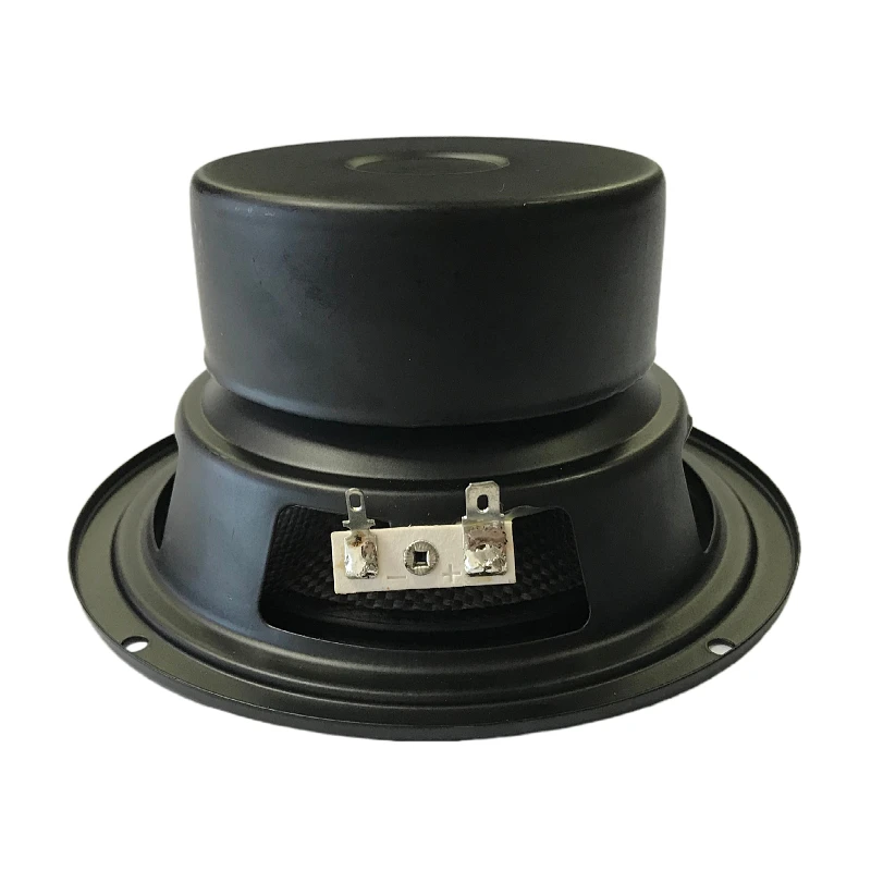 6 Inch Double Magnet Anti Magnetic Cover 4Ω/8Ω Bass Mid Woofer Speaker 25-core Gray Fiberglass Mid-bass Speaker RMS Power 30W