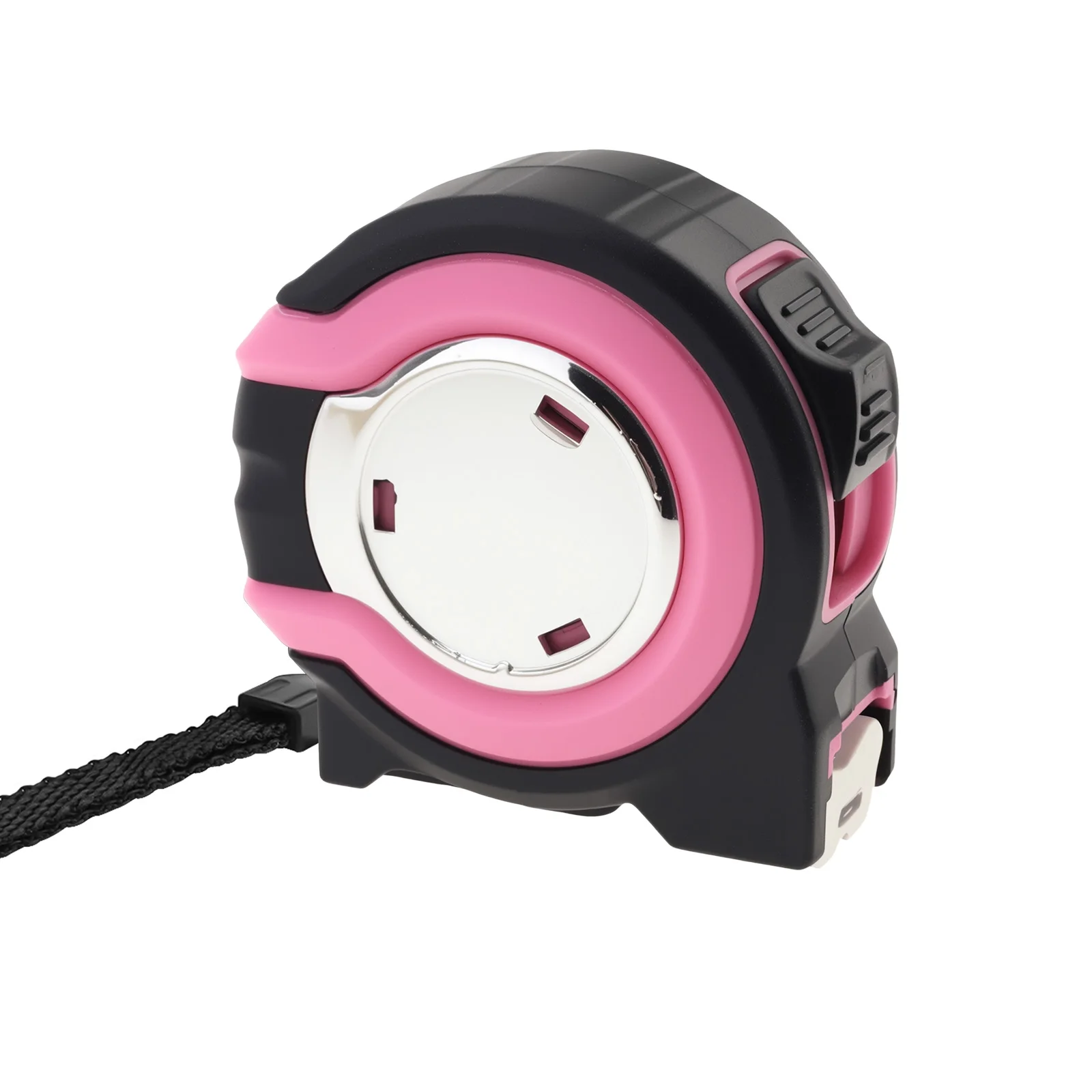 

25 ft x 1 inch Retractable Tape Measure 1/8 inch Fraction Markings Full Imperial Scale Self Locking Tape Ruler Measuring Tools