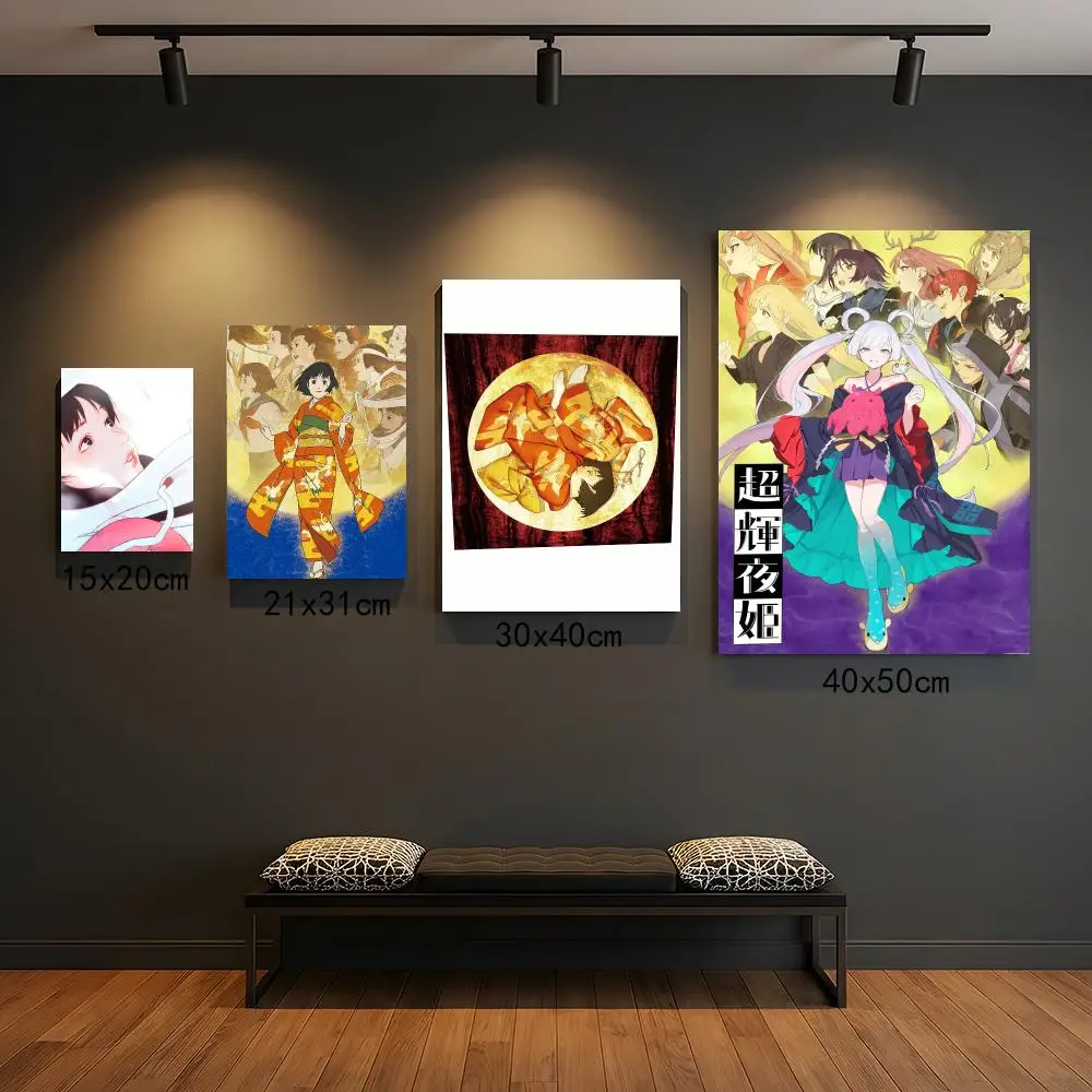 anime M-Millennium Actress-S Poster Peel and Stick Wall Art for Cafe Office Bar and Home Decoration