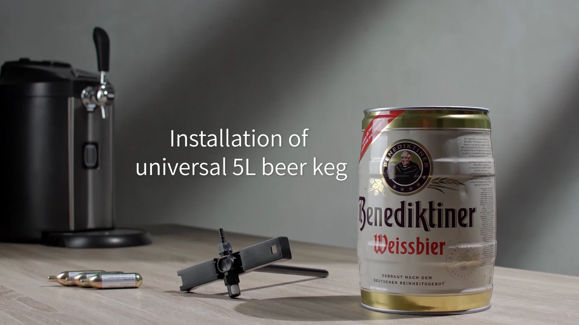 Distributeur électrique de bière froide Fraught, fût de bière, bière sèche/acier inoxydable Kegerator