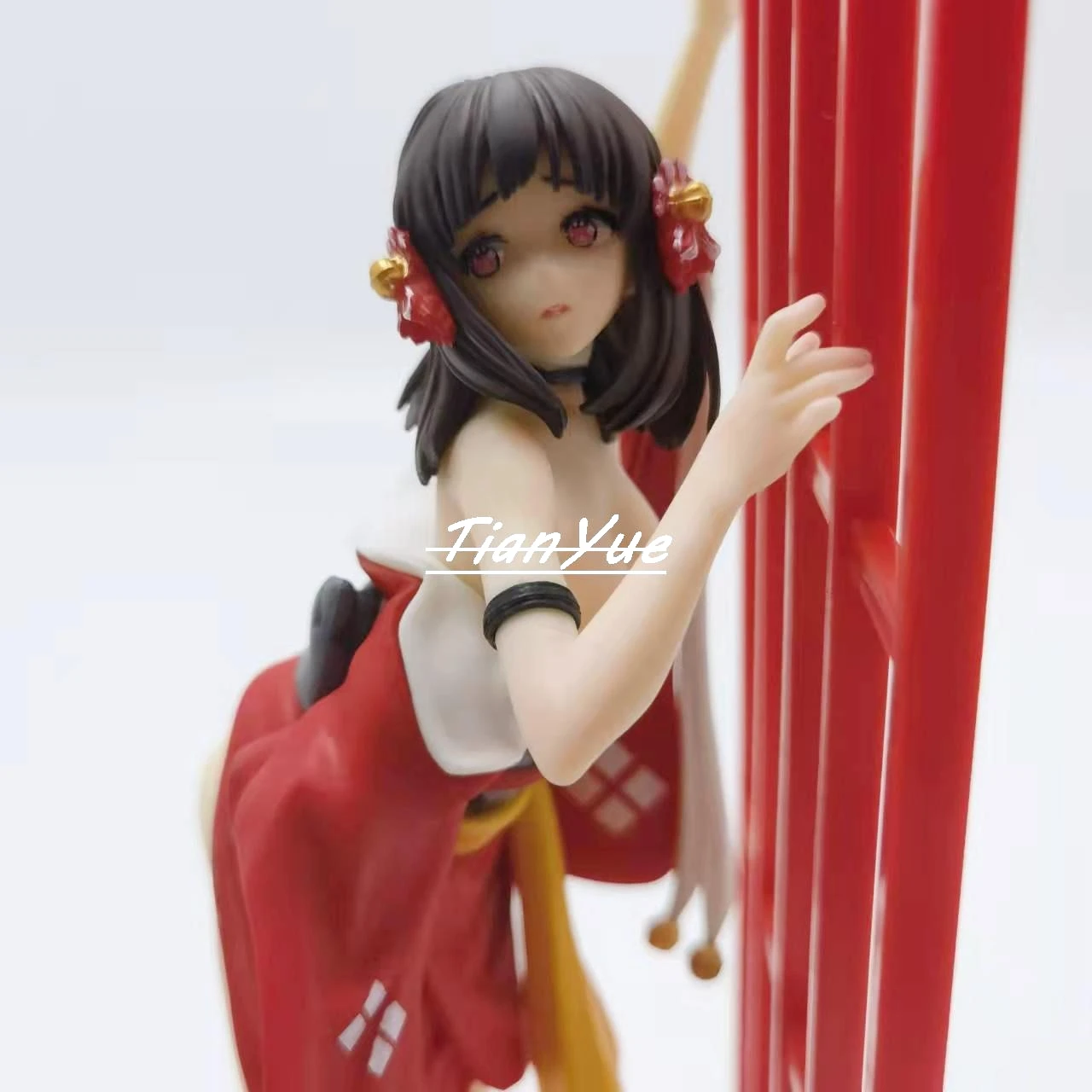 Native Magic Bullet Creators collection series  Kimono girl Three PVC Figure  Girl Figure Toy 28cm