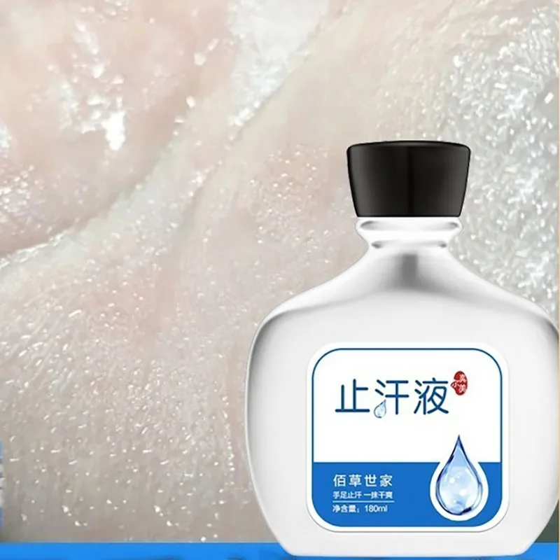 Antitranspirante universal para mãos e pés, antitranspirante suave e não irritante com sal suave rico e características refrescantes