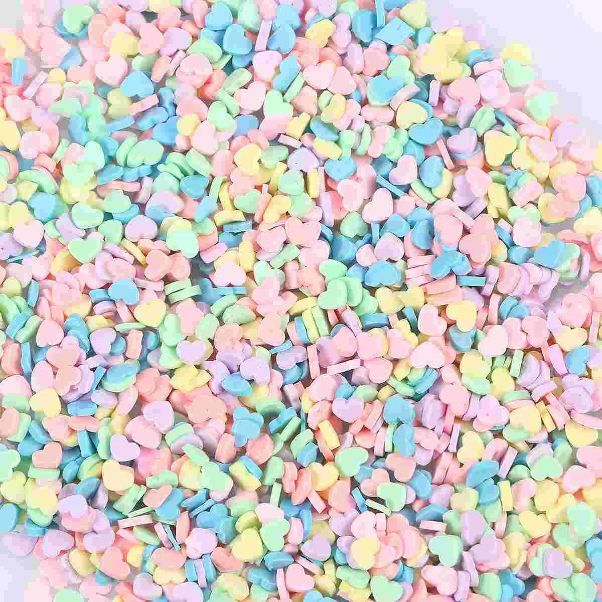 100 G/Pack Round Sprinkle Sprinkles Polymer Clay Phone Case DIY Assceeories Miniature