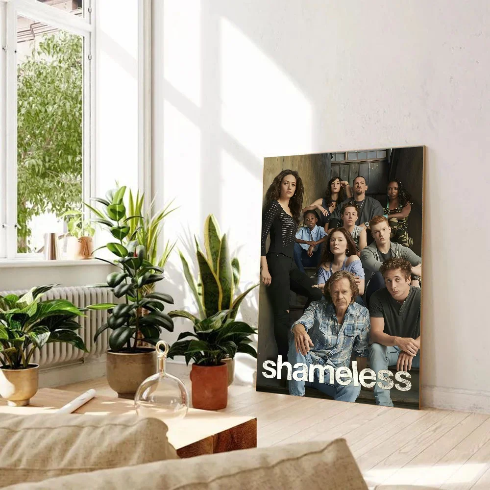 1pc Tv Series Shameless Movie Classic  Poster Paper Print Home Living Room Bedroom Entrance Bar Cafe Art Painting Decoration