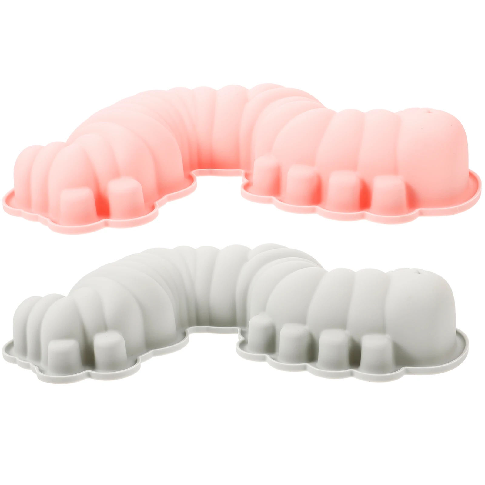 

2Pcs Silicone Baking Mold Blue Pink Candy Cookie Dessert Chocolate Cake Molds Cute Flexible Nonstick Pastry Tools