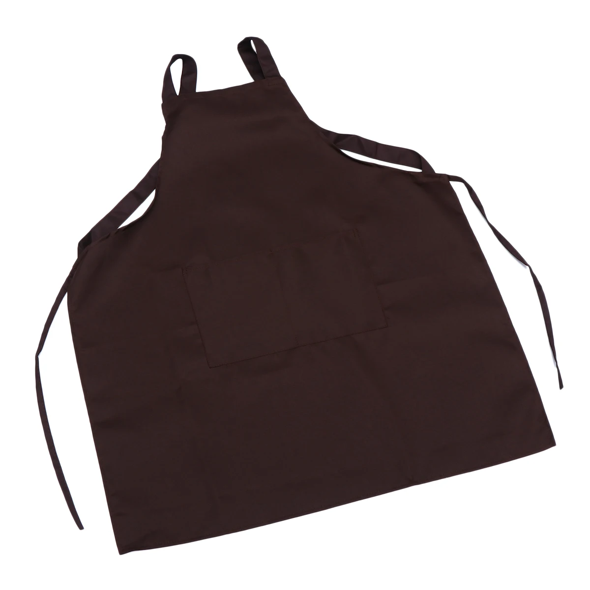 

Coffee Shop Apron Halter Neck Anti Oil Kitchen Recipe Card Holder Aprons Adult Unisex Polyester Ties Pocket Gardening
