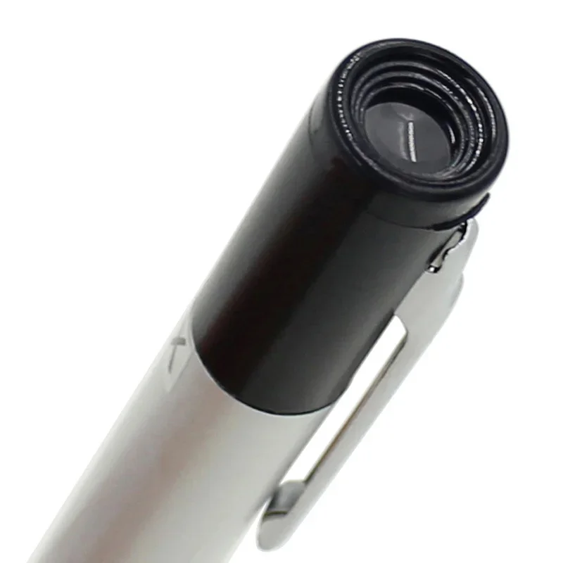 Pen Type Microscope MicroPen 50X Mini LED Magnifier Microscope Jewelers Loupe Magnifying Glass Pocket Scope