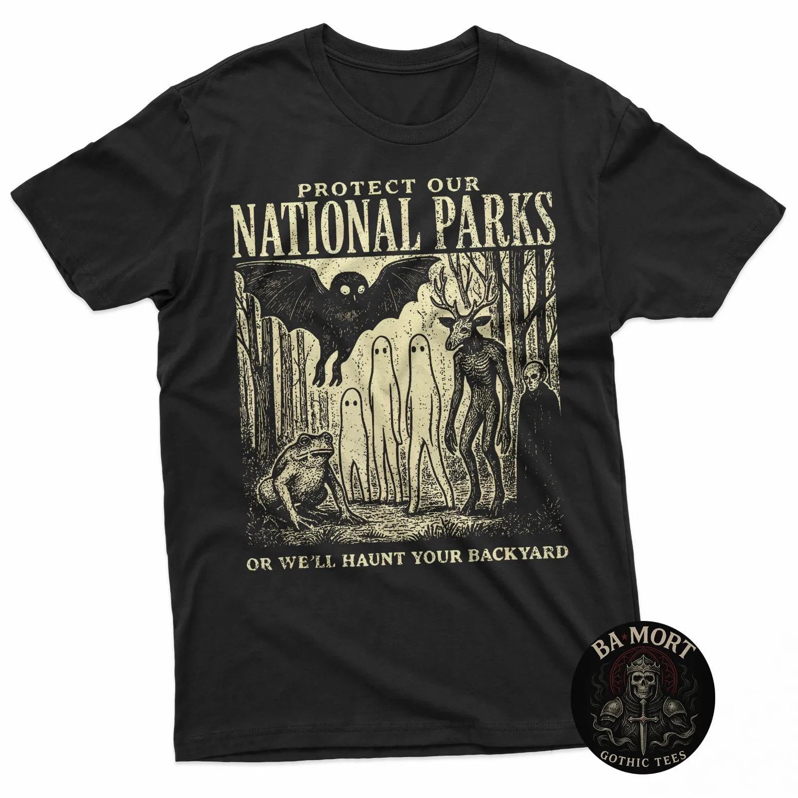 

Keep Parks Safe, or We’ll Be in Your Yard Tee