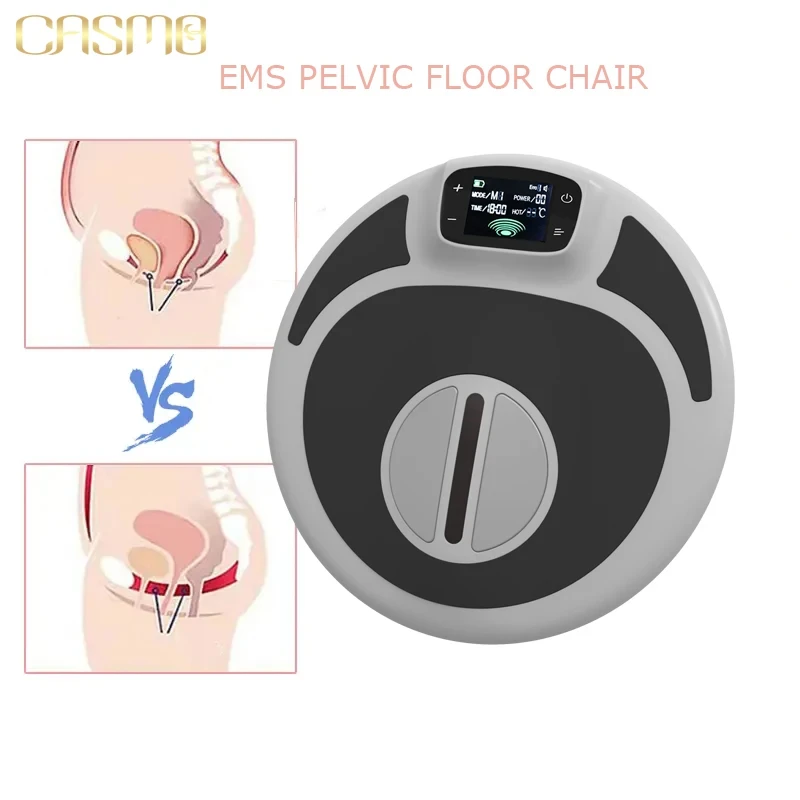 Non-invasive EMS Electric Pelvic Floor Muscle Stimulator Kegel Exercise Trainning Chair Postpartum Repair Machine