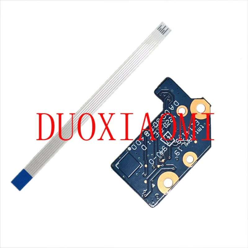 Power Switch Button Board com cabo para HP Omen, 15-DC, 15-dc0051nr, 15-dc0030nr