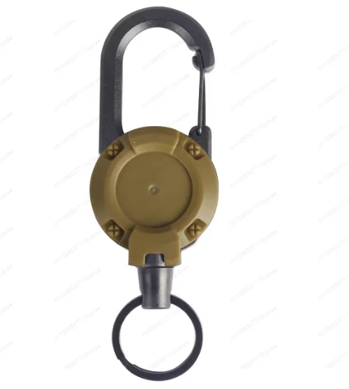 Outdoor camping, hiking, portable easy-to-pull buckle, wire rope expansion buckle, rebound and anti-loss