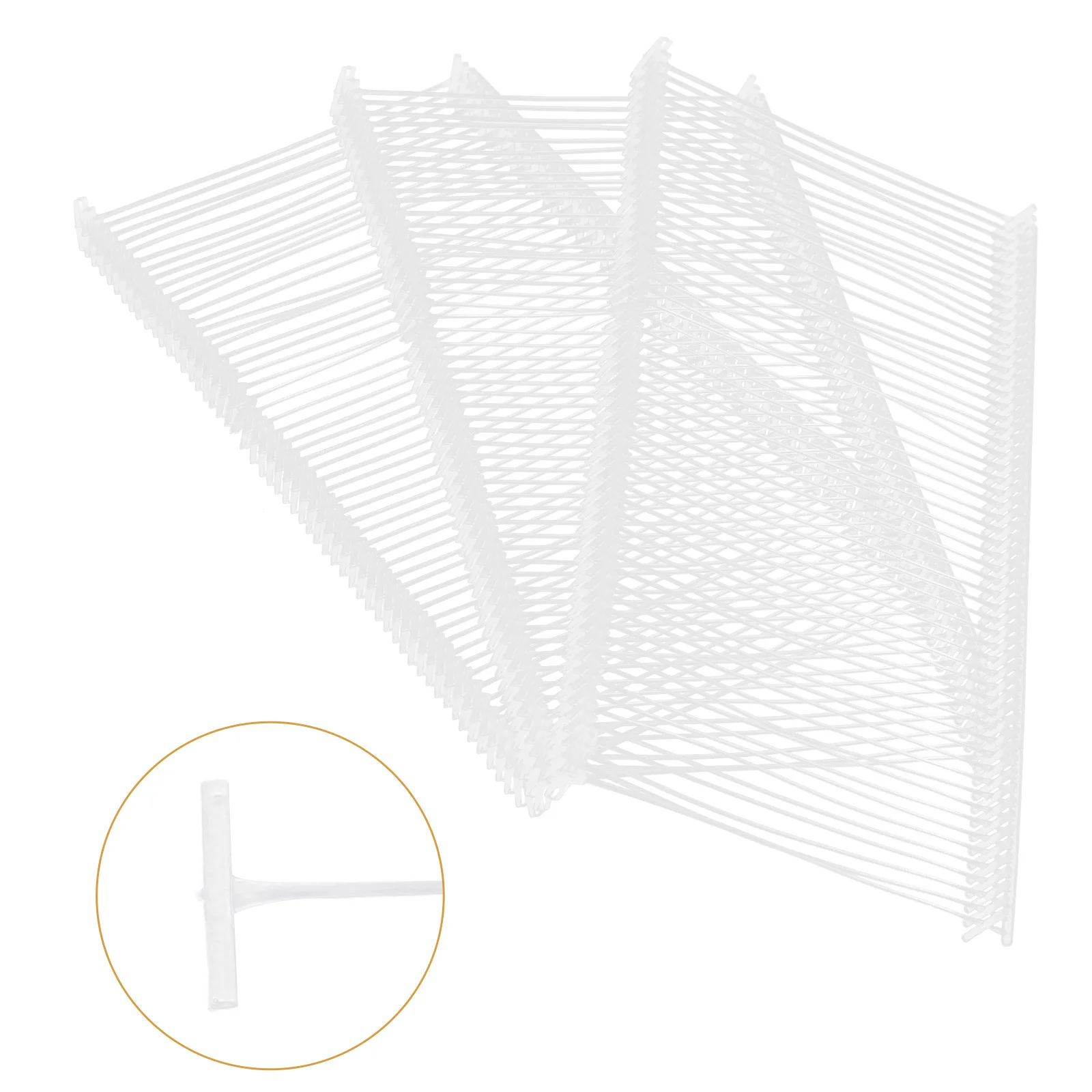 

5000Pcs Plastic Tagging Fasteners Solid Price Tag Barbs for Clothing Tags Label Hanging Fixing Barbs Clothes Tag Supplies