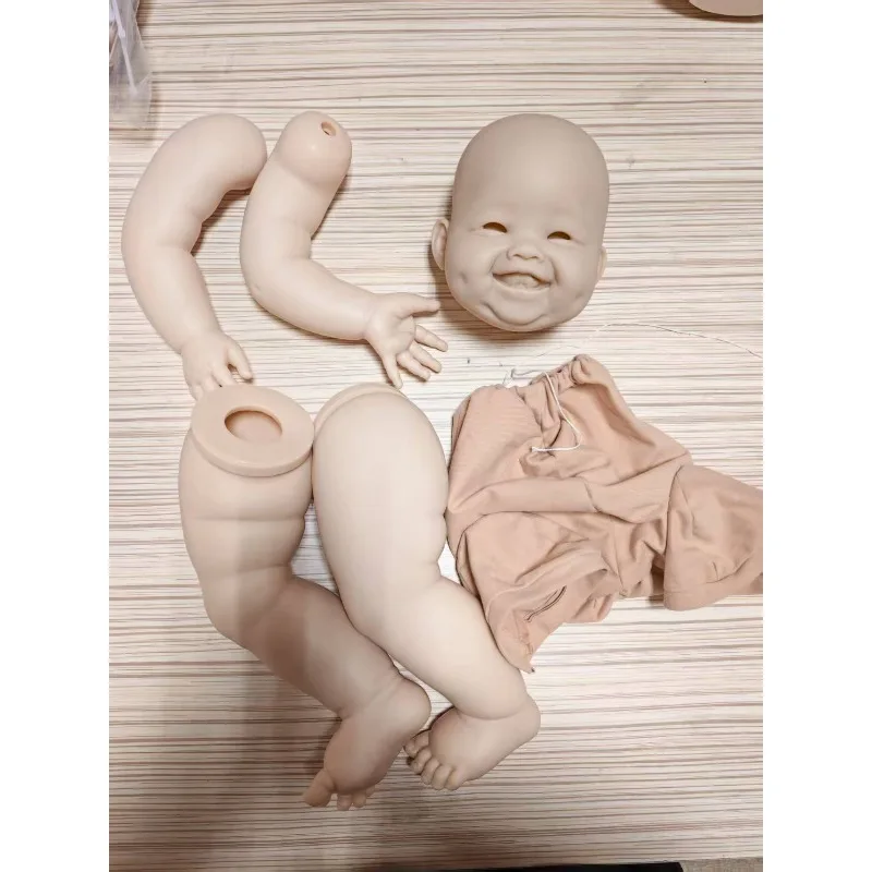 28 Inches MinMin Fresh Color Unpainted Unassembled  Diy Doll Parts with Body and Eyes