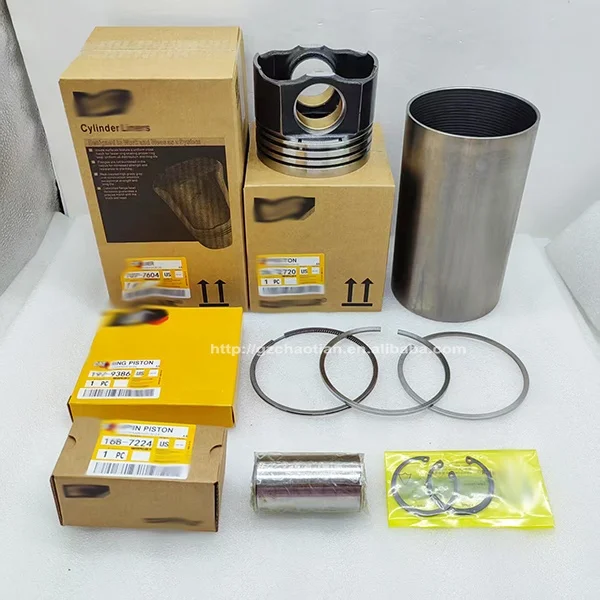 

3126 Construction Machinery Parts 3126 Overhaul Gakset Kit Diesel Engine Parts 107-7604 Liner 238-2720 Piston Engine Kit