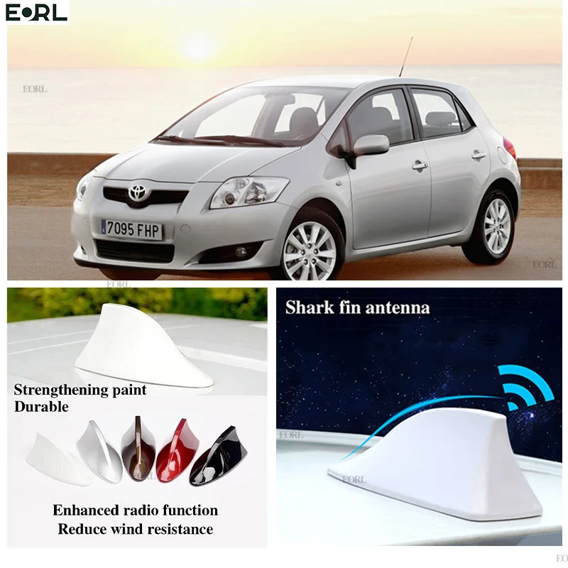 

For VW Auris Shark Fin Antenna FM Signal Super Aerials Amplifier Waterproof Signal Amplifier FM/AM Radio Aerials