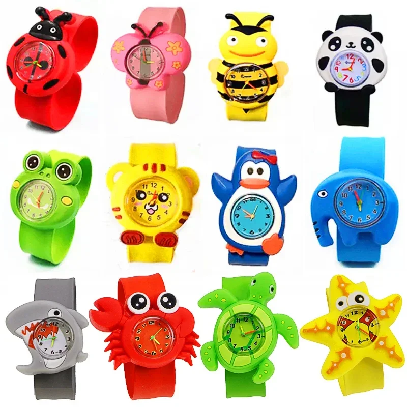 

Cartoon 3D Animals Children Watches Birthday Party Gifts Girls Boys Kids Digital Electronics Watches Study Time Clock Toys