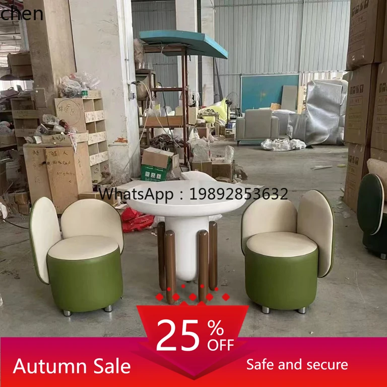 

Sales Department Desk and Chair Study Handicraft Desk Children's Reading Center Desk and Chair