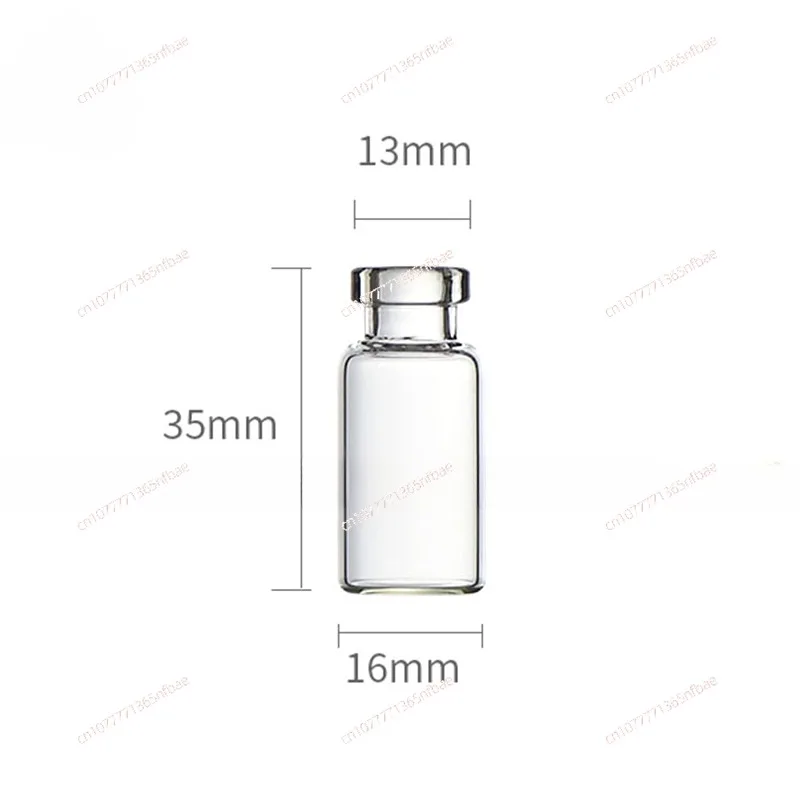 2Ml Bayonet Xilin Bottle Glass Sampling Bottle Laboratory  Transparent Glass Tube  Lyophilized Powder Bottle