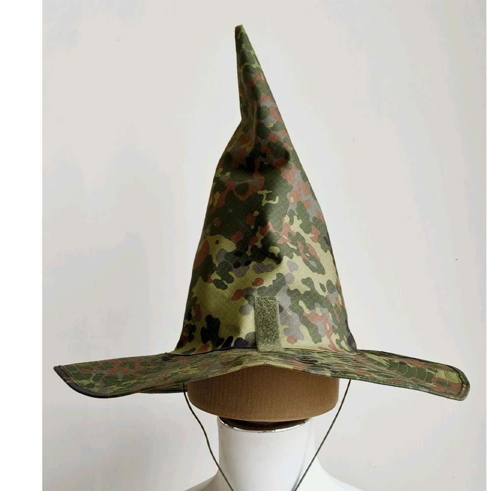 Tactical Camouflage Magic Hat Airsoft Wide-Brimmed Sun Hat Men's