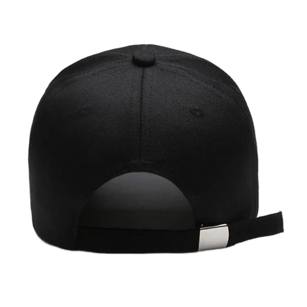 Casquette de Baseball réglable, couleur unie, Hip Hop, Snapback, noir, Simple, chapeau de protection solaire, unisexe, printemps et automne