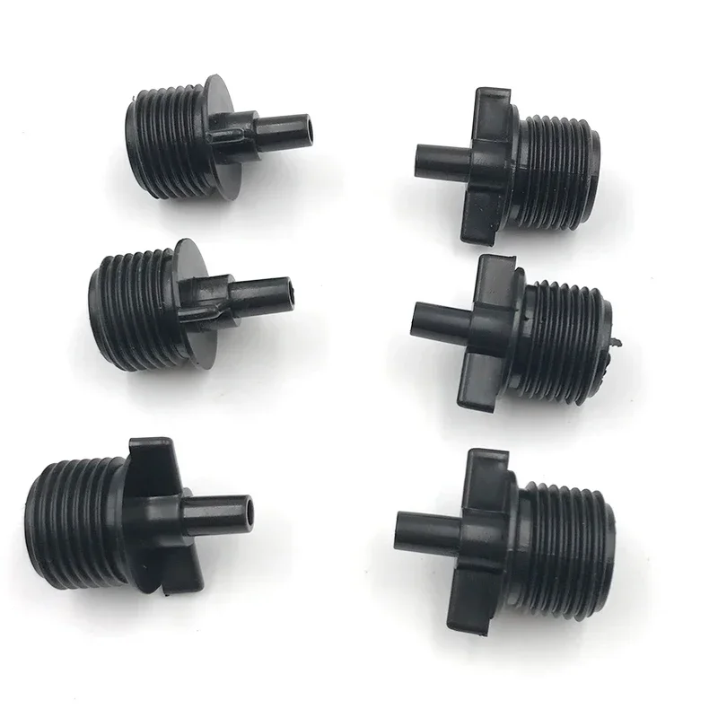 50/100Pcs 1/2' Thread Water Connectors Agricultural Irrigation Garden Lawn 1/2'  Water Hose Connector Drip Irrigation System