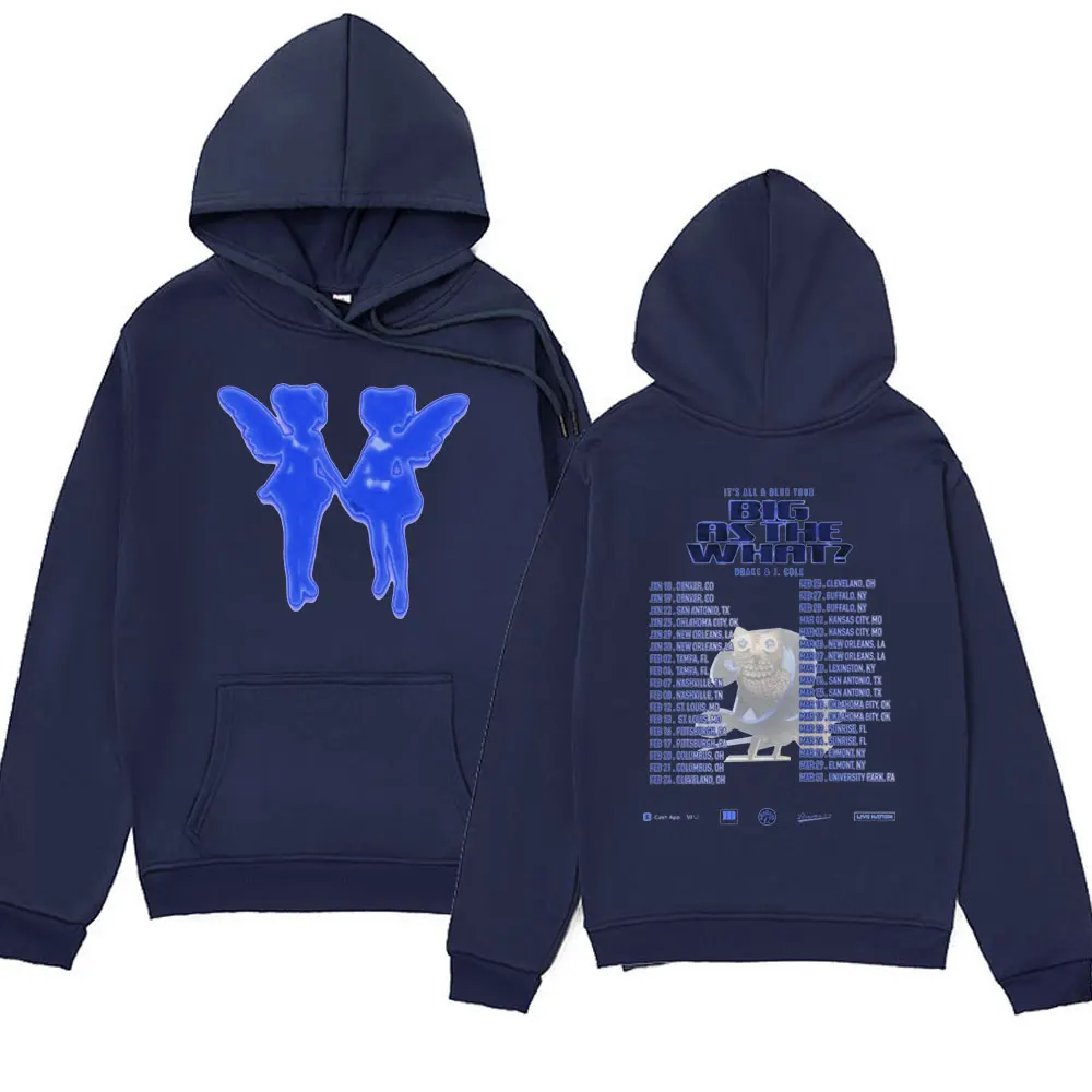 Rapper Drake for All The Dogs Scary Hours Edition Album Cover Tour 2024 Hoodie Men Women Spring and Autumn Sweatshirts Hoodies
