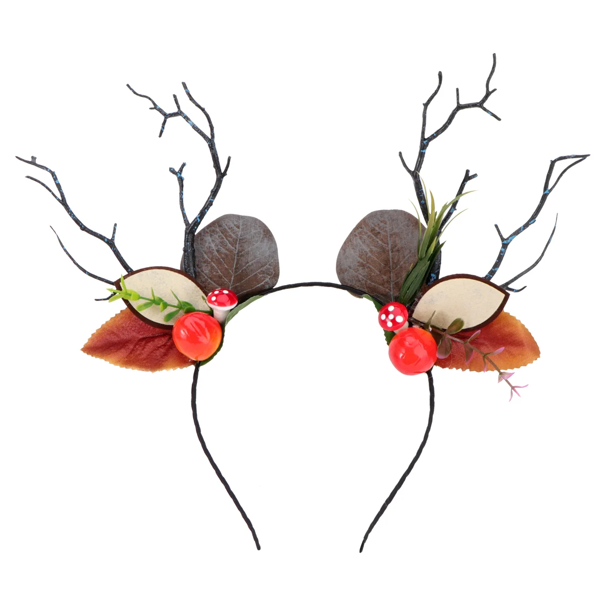 Halloween Funny Hairpins Headband Cosplay Hoop Squirrel Christmas Antler Fabric Party Child Deer Horn