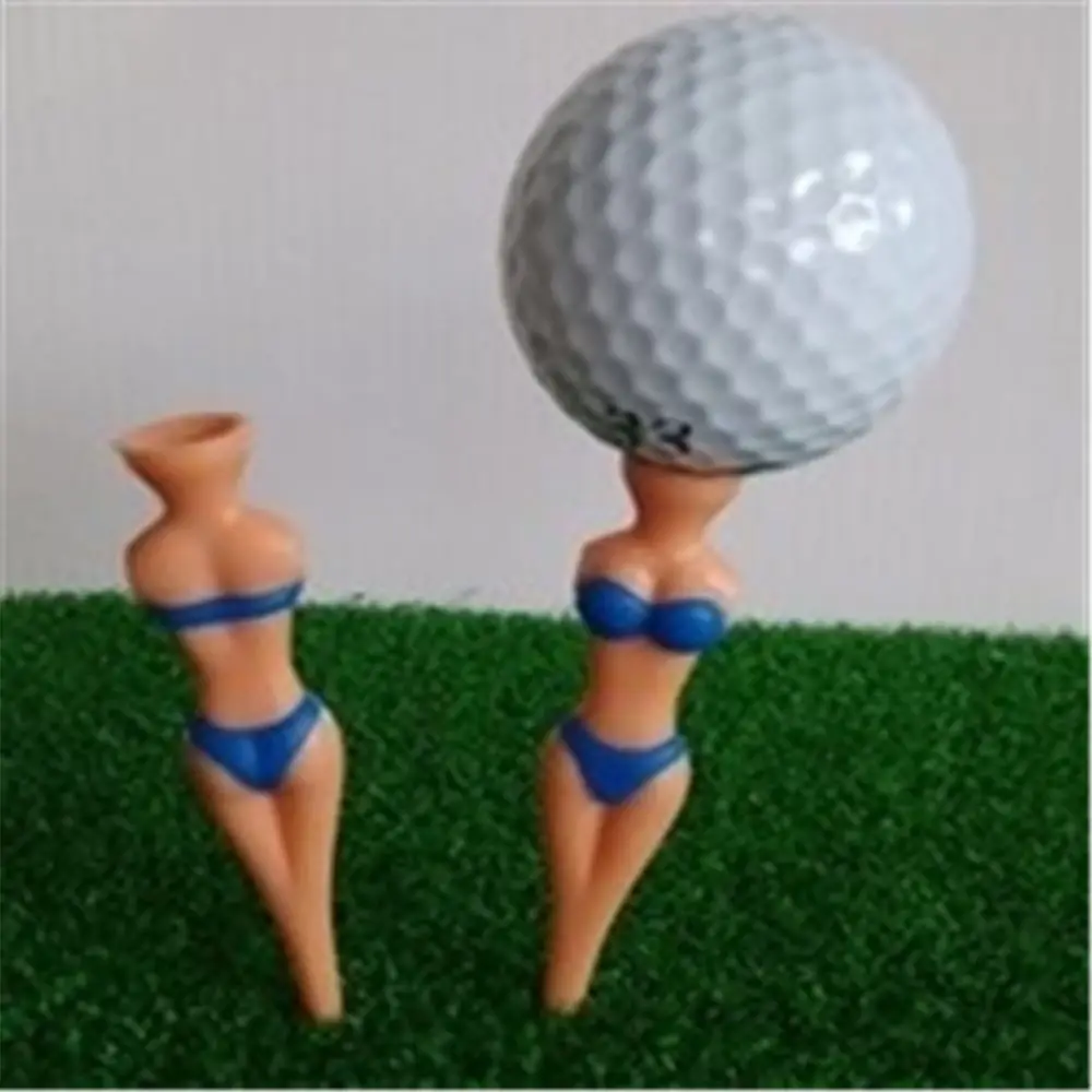 Durable Plastic Bikini Lady Model Outdoor Sexy Attractive Golf  Accessories Golf Tees Golf Training Clubs Tee