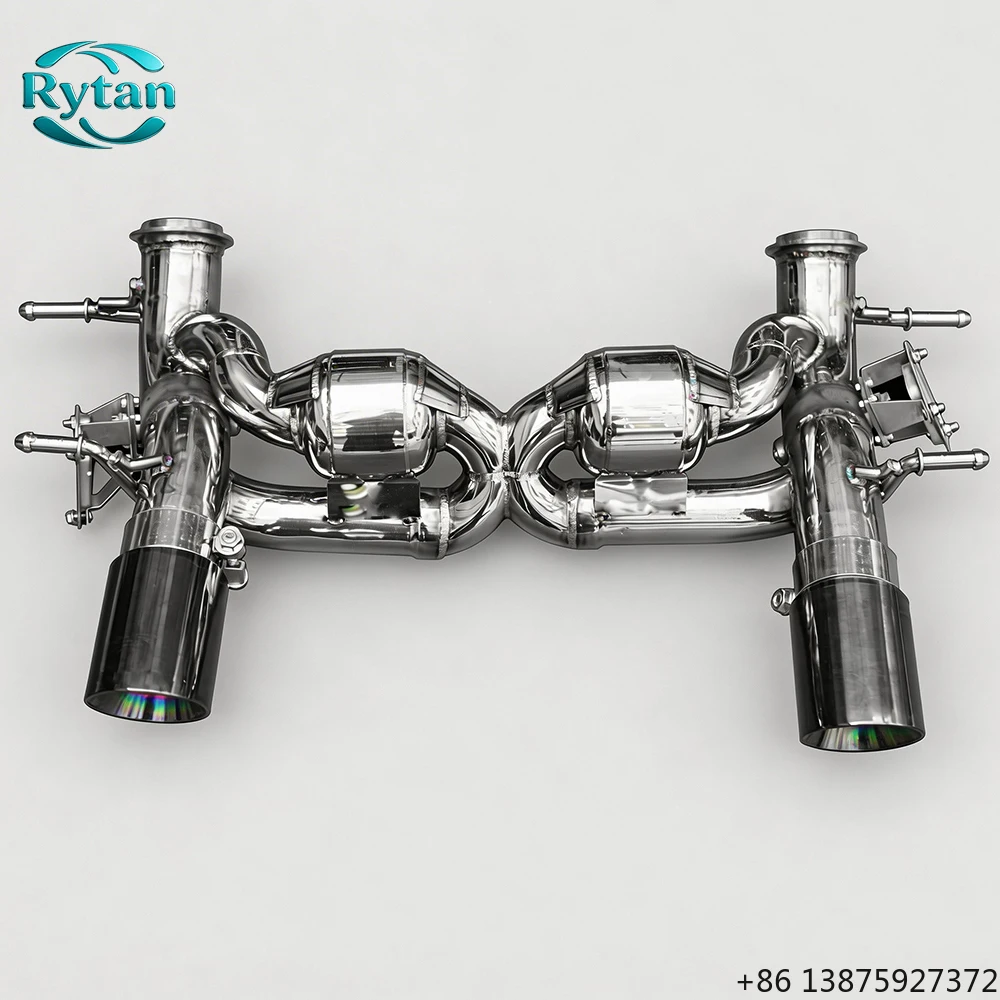 

Rytan Valved 304 Stainless Steel Valvetronic Exhaust Pipe System Catback for MC20