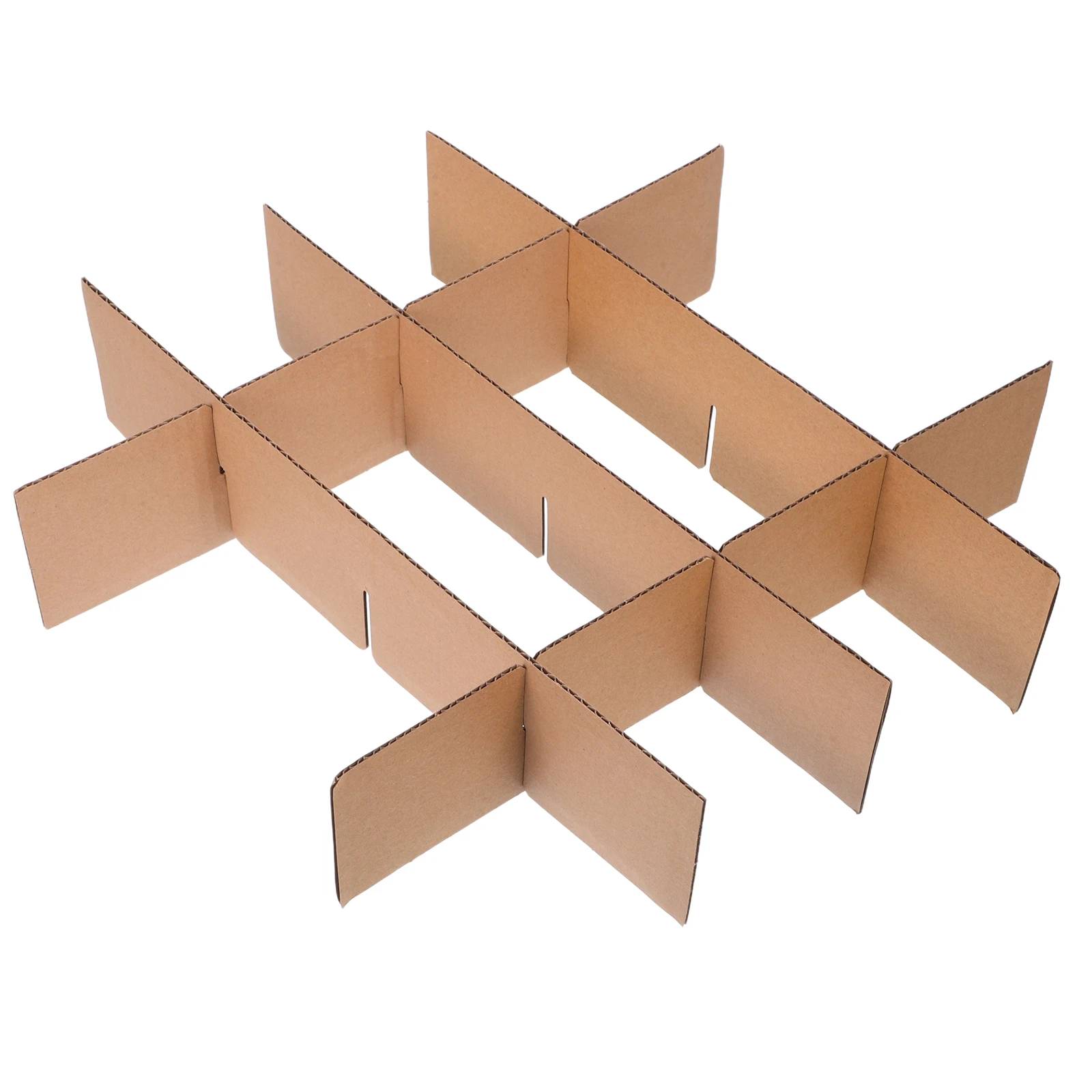 5Pcs Packaging Box Dividers Sturdy Grid Structure for Shipping Boxes Small Or Large Moving Glassware with Safety