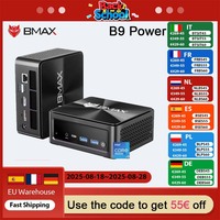 BMAX Mini PC B9 Power Intel Core i9 12900HK Mini Computer 24GB/32GB RAM 1 TB NVMe SSD Windows 11 Game/home use with Monitor