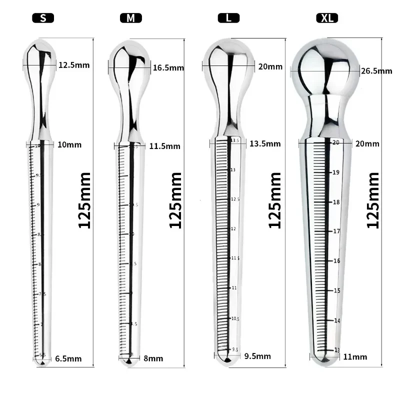 Multifunction Horse Eye Stick Stainless Steel Penis Plug Urethral Dilators Catheter Ejaculation Sounding Rod Adult Toys For Man