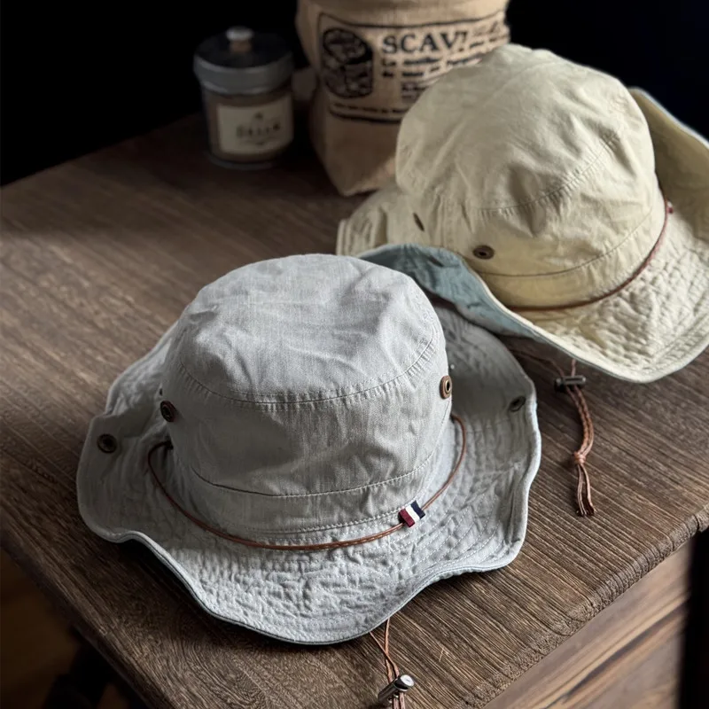 

Spring/Summer Bucket Hat Double Sided Color Blocking Fisherman Hat Outdoor Travel Sun Cap For Men Women Versatile Sunscreen Hat