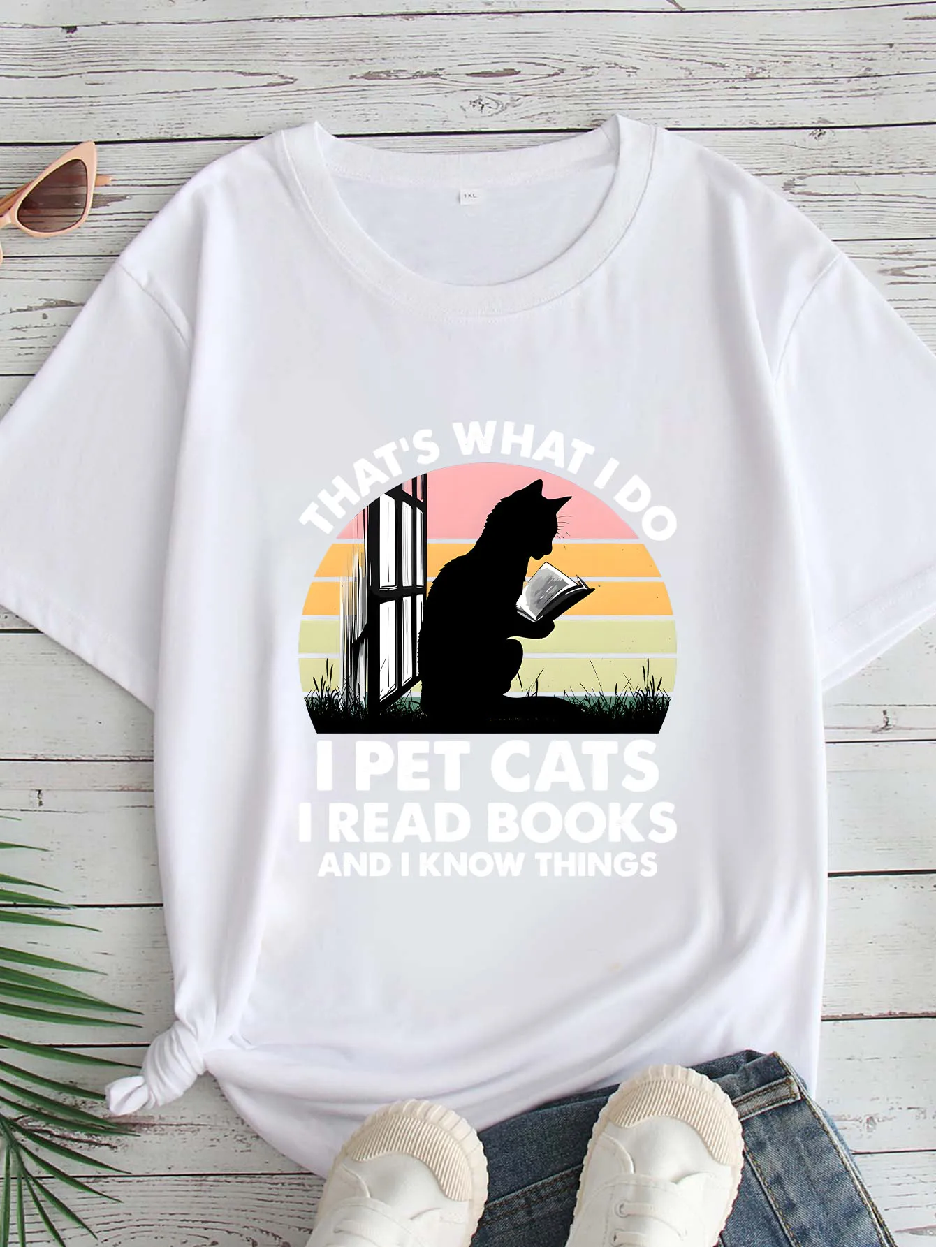 

Женская футболка большого размера с круглым вырезом и короткими рукавами, с принтом, 1-7XL, удобный повседневный топ в европейском стиле