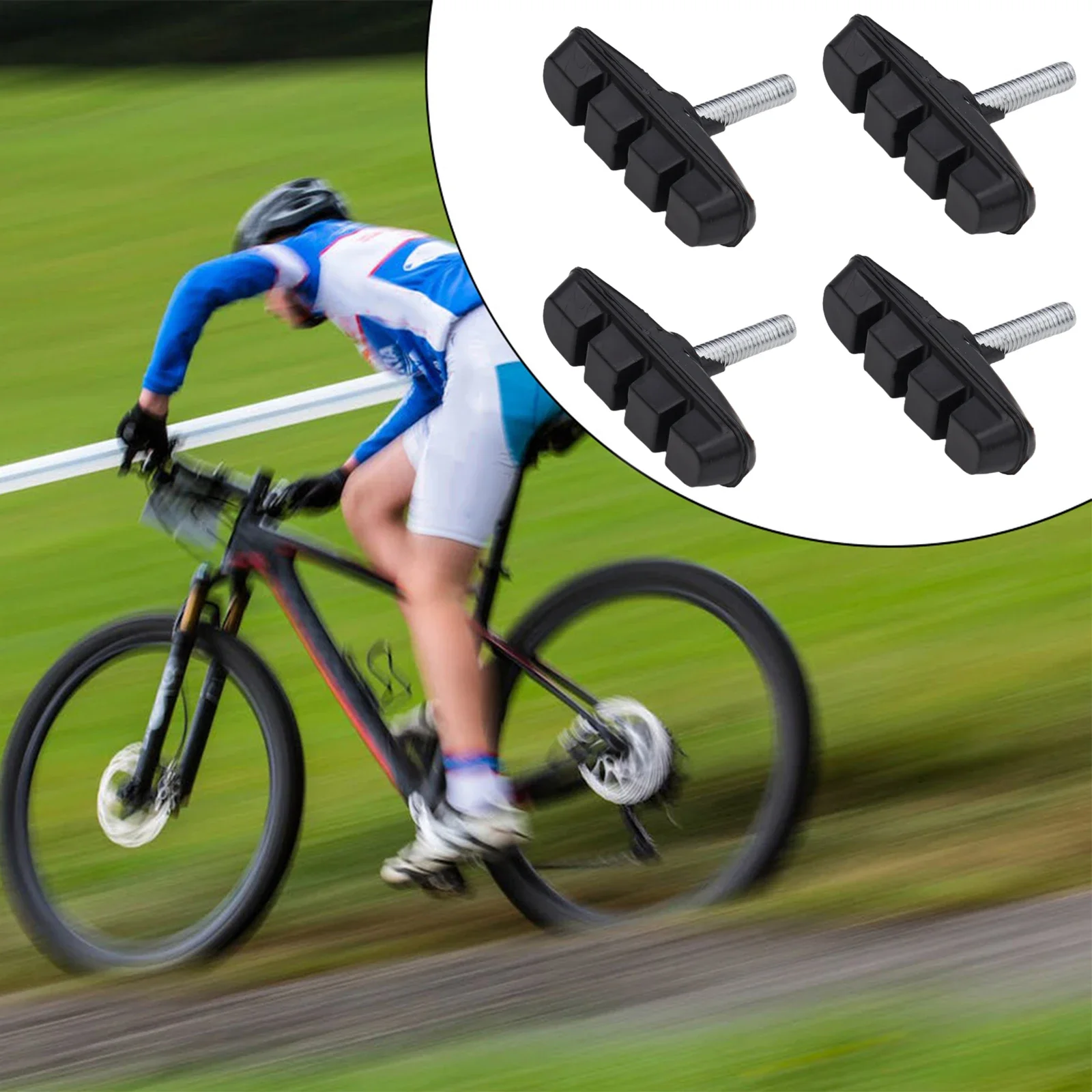 High Quality Practical Reliable Brand New Brake System Bracket Brake Shoe Bike Pads Outdoor Part For Threadless