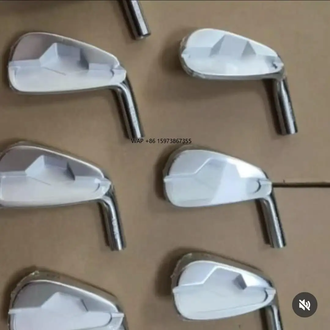 

CB201 steel forging numerical control milling carbon steel golf iron set, non-slip rubber grip, 35 inches for right hand