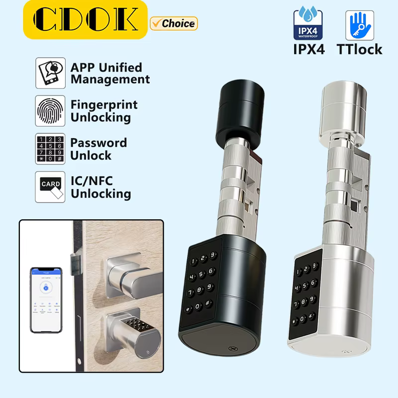 Serrure Bluetooth CDOK L11 TTlock Sécurisée