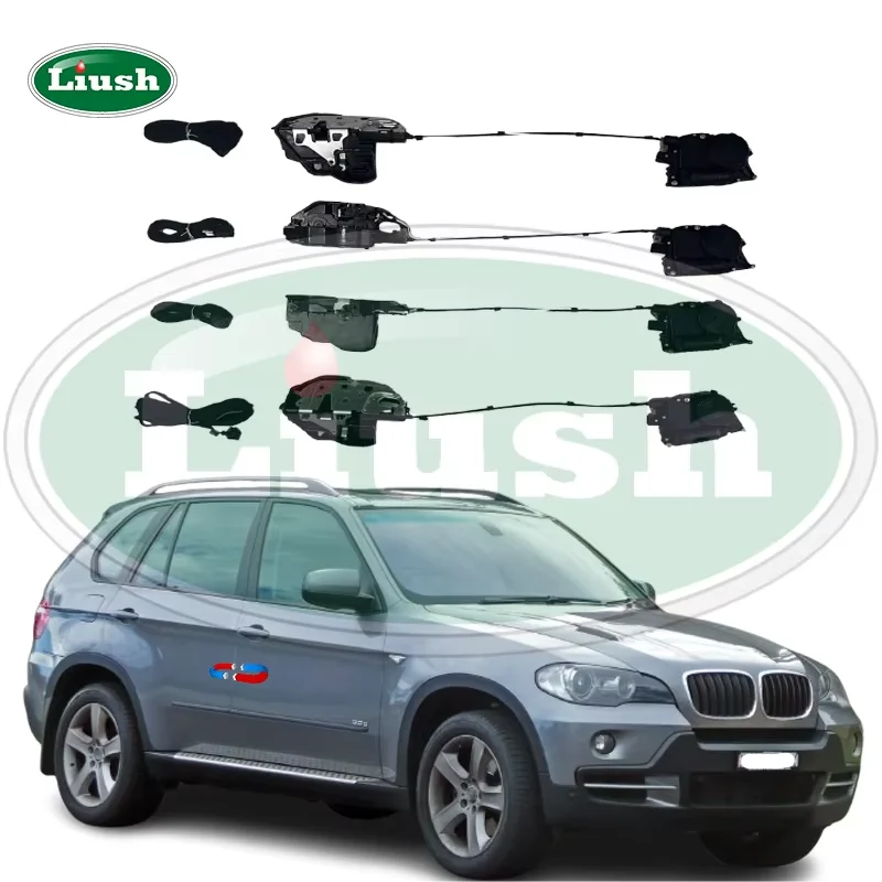 Power Soft Close Lock Aftermarket Automatic Suction Door System Retrofit Kits For BMW 5 Series X5 E70 2007 Soft Close Car Doors