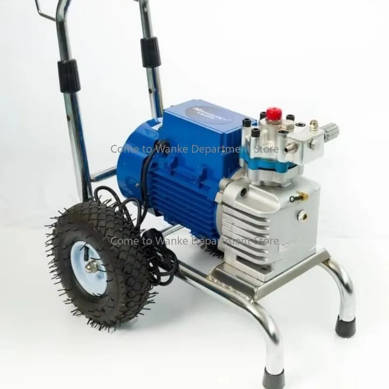 مسدس مضخة مكبس عالي الضغط جديد بدون هواء - بخاخ طلاء جدران مع محرك حديد (مكون أساسي)، مباشرة من التصنيع P