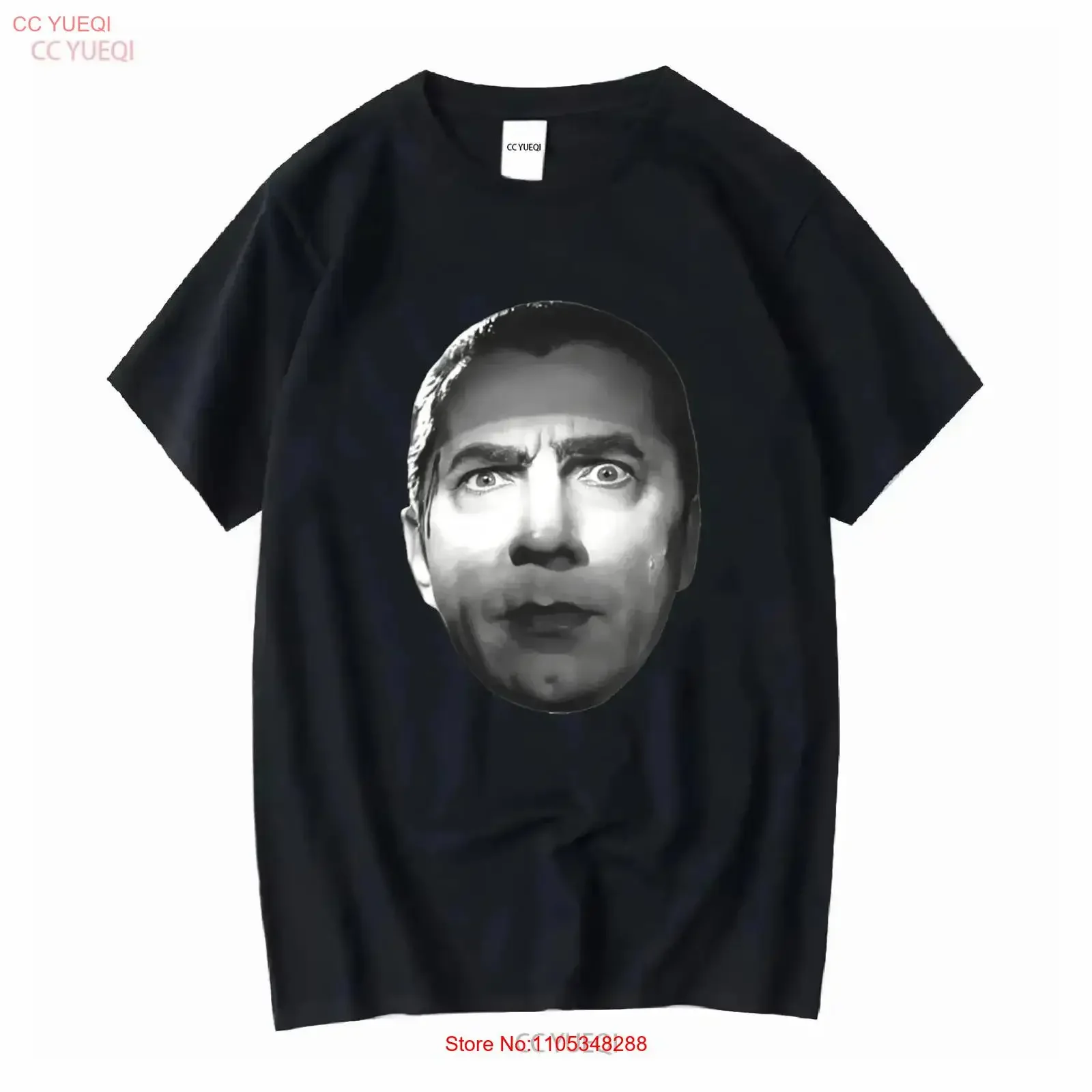 Фото Футболка Bela Lugosi Dracula для Хэллоуина, с принтом скелета, для вечеринки, в стиле вампира, винтажная, с эффектом потертости, мужская