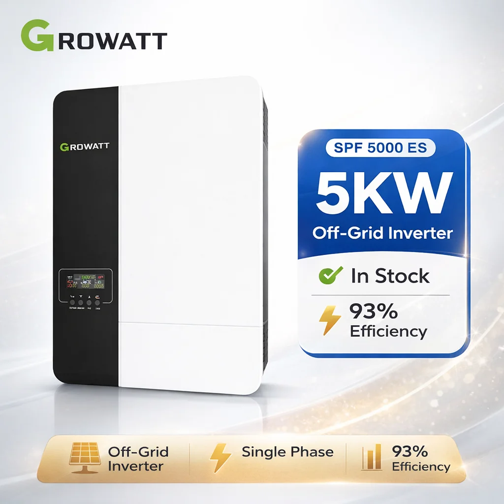 Growatt Solar Hybrid Inverter MPPT 48V 220V 5000W