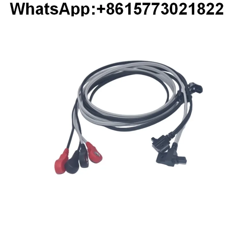 

Vitalstim5900 Dysphagia Instrument Electrode Line DJO5900 Electrode Connector, Button Type