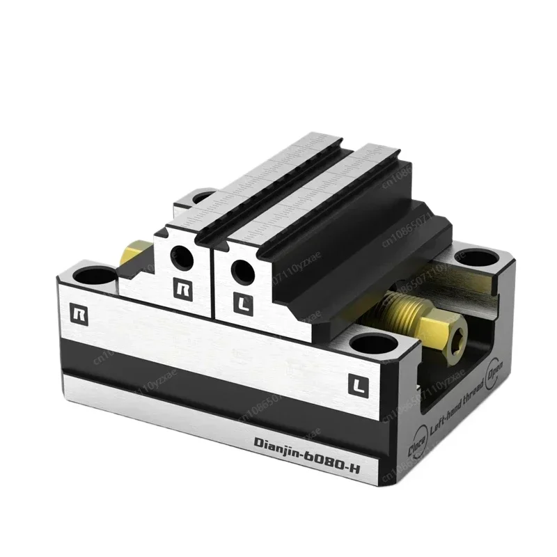 Four or five axis fixture, self-centering vice, front and back quick clamping two inches 3 4 5 6 7 8 inches